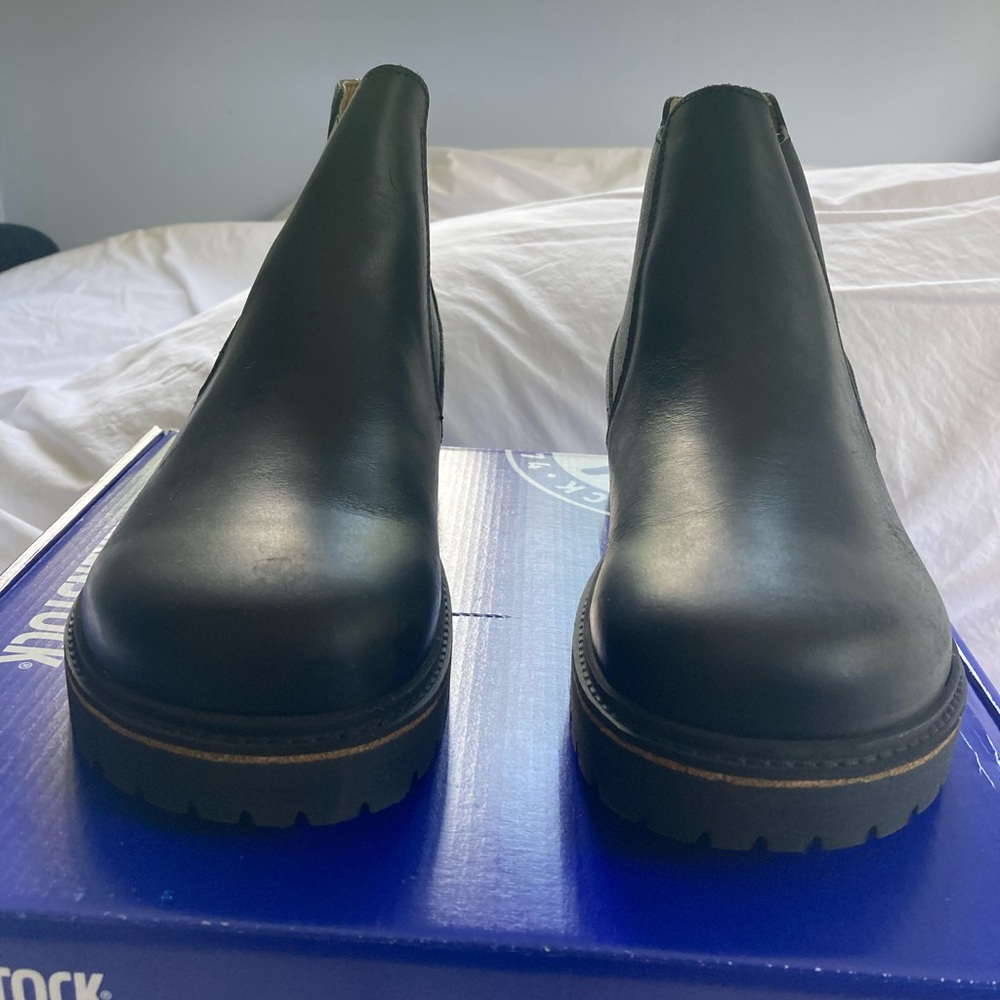 Birkenstock Black Boots Sleek Minimalist Design